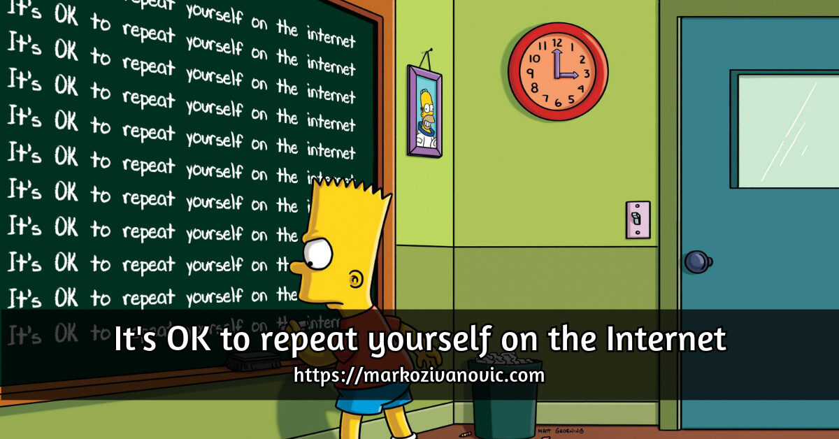 bart simpson chalkboard